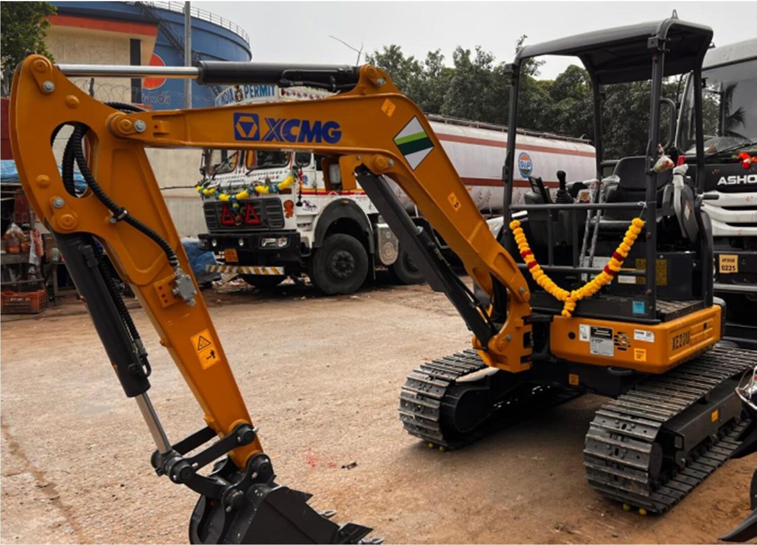 XCMG mini excavator